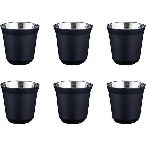 80ml double-walled stainless steel espresso cup with insulation, A (1/5)
