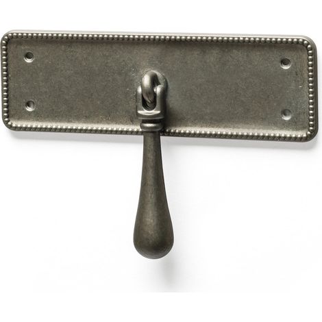 Tirador de Péndulo para Mueble  Estilo Clásico  Fabricado en Zamak  Acabado en Champagne bronce mm  Medidas 3511014 mm  Sistema de Fijación  Incluye Tornillos M4  2 Unidades - (1/2)