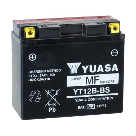 Batería Yuasa YT12B-BS 12V 10Ah