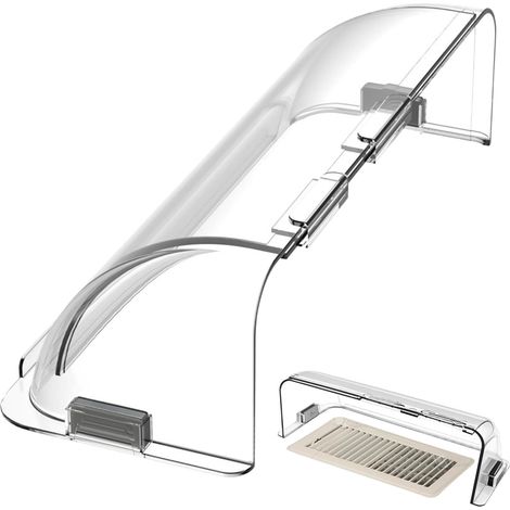 Délecteur de ventilation d'air, Redirecteur de ventilation magnétique, Délecteur de ventilation de bouclier de sortie, Délecteur de ventilation de sol (1/4)