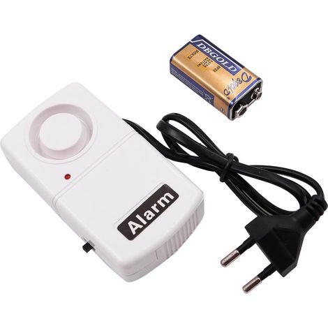 1 Alarme Panne Courant 220 V Avertisseur Sonore Installation Murale Pour Maison Bureau Élevage Aquarium