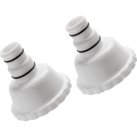 Adaptateur d'aspirateur RP/RX Skimmer Pièces de rechange pour raccord de tuyau de 3,8 cm compatible avec les piscines hors sol Summer Waves (1/5)
