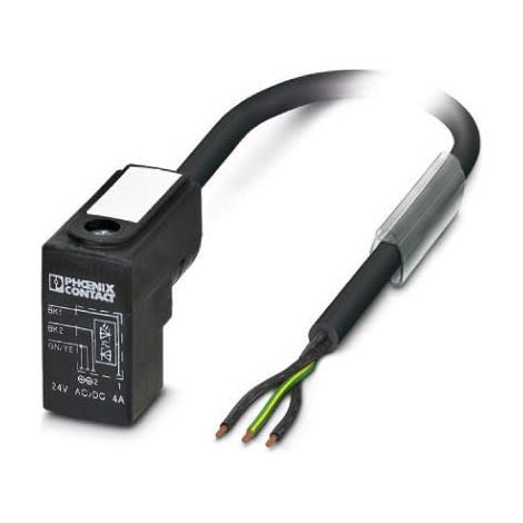 Câble d'actionneur Phoenix Contact, DIN 43650 forme C pré-câblé, 1.5m ( Prix pour 1 )