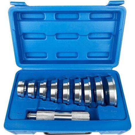 Extracteur Hydraulique de Roulement, 10 pièces Extracteur de roulements de voiture presse hydraulique outils mécaniques de voiture pour (1/4)