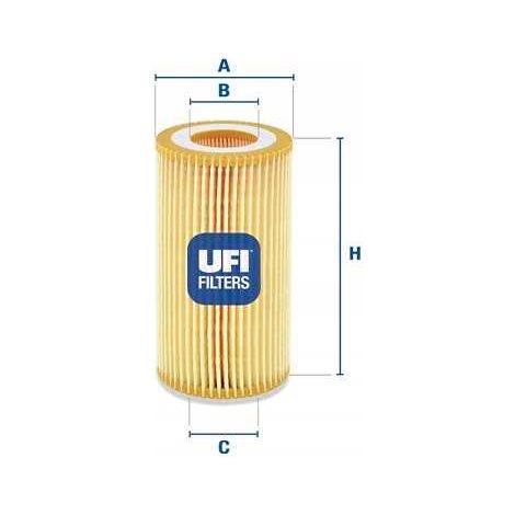 UFI 25.013.00 UFI Ölfilter (1/5)