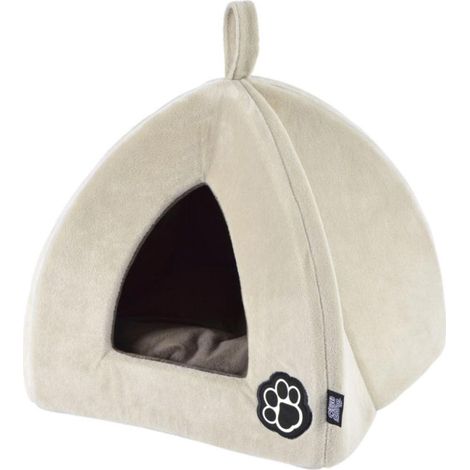 Tente pour Chien & Chat "Patchy" 38cm Beige (1/2)