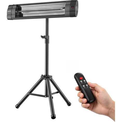 Radiateur Infrarouge 2500 W sur Pied avec Trépied Chauffage Extérieur (1/5)