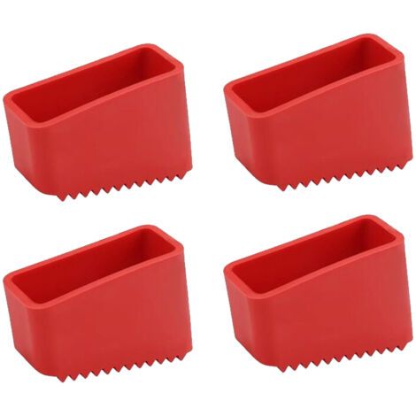 4 Pièces Couvre-Pieds D'Échelle en Caoutchouc, Embout Escabeau 50x20mm, Pied Escabeau, Pieds D'échelle de Rechange en Caoutchouc Universels pour les Échelles Pliantes des Travailleurs à Domicile (1/5)