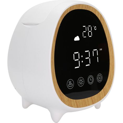 Purificateur d'air humidificateur à brume fine intelligent Wi-Fi, diffuseur d'arômes de bureau (100-240 V), prise UE (1/5)