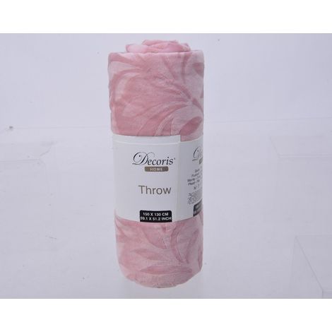 PLAID 240GR ROSA 130X150CM