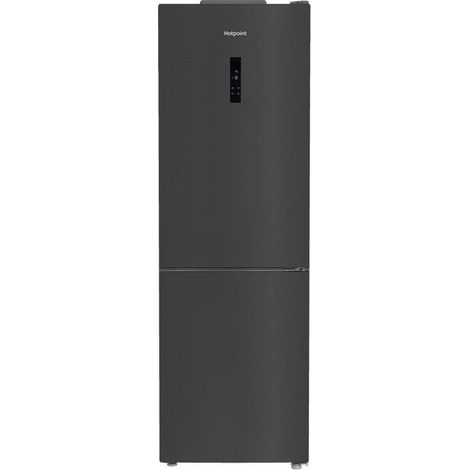 Réfrigérateur combiné - WHIRLPOOL - WHK26404XP5E - Classe D - 6e Sens Dual No Frost - 355 L - 59,5 x 66,3 x 203,5 cm - Inox (1/5)