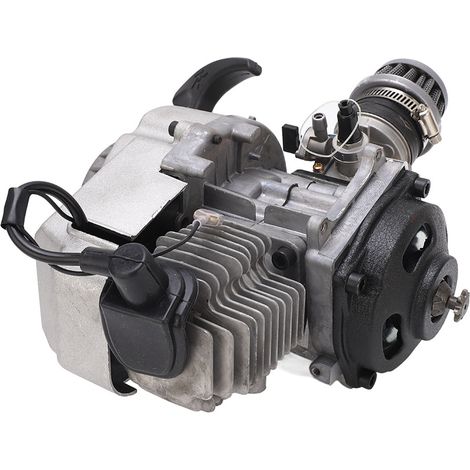 47 cm³/49 cm³ Zweitaktmotor mit Seilzugstarter für Mini-Quads, Roller und ATVs Ersatzteil für Seilzugstartermotoren (1/5)