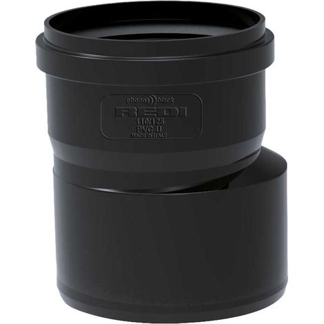 Raccord de transition Redi diamètre 110/125 mm noir 09012P8