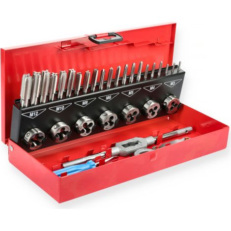 Coffret de 32 tarauds à mains et filières - HANGER - 155899 (1/3)