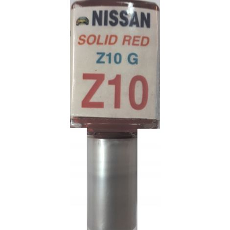 Réparation des rayures de peinture rouge unie Nissan Z10, 10 ml, arasystem (1/5)