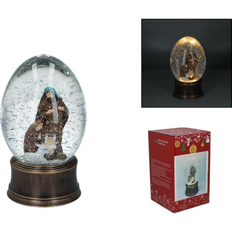 Decorazione natalizia a forma di palla per albero di Natale, regalo di Natale. (1/3)