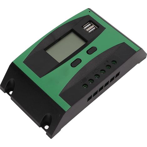 REGOLATORE DI CARICA CENTRALINA 50A CON DISPLAY PANNELLI SOLARI 12/24V CM5024Z (1/5)
