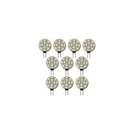 10x Ampoule LED G4 DC 12V Non dimmable Blanc 6000K Ampoule de lumière Remplacement 20W Lampe halogène pour Cuisine Camping-Car RV remorque Bateau (1/5)