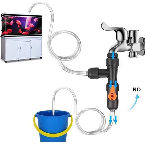 Embouts de remplacement pour robinet d'aquarium, raccords pour changeur d'eau, embouts de pompe et adaptateurs de 60 cm (1/5)