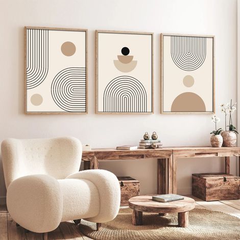 Cuadro Melimida, Estructura de Madera Noble, 50x70h cm Multicolor (1/3)