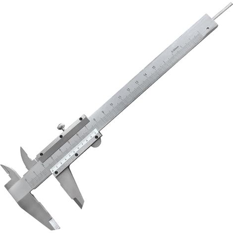 Calibrador digital de 0-150 mm, calibrador digital de precisión, calibrador digital para mediciones externas e internas, profundidad y paso, acero de alto carbono. (1/5)