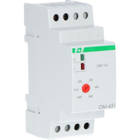 Limitador de consumo OM-631 regulación de carga 200-1000VA, I=16A, 3 módulos (1/3)