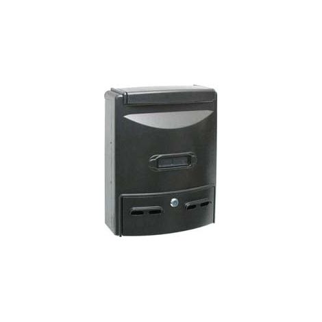 Porte-revues pour boîte aux lettres en aluminium pour extérieur "Europa" gris - cm.28,5x10x38h. couleur grise
