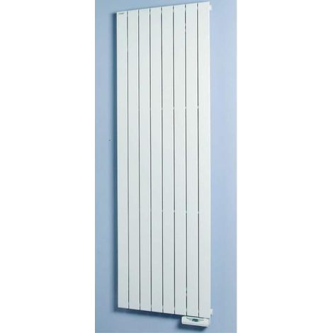 Thermor – Radiateur électrique vertical 1500W – Inertie fluide – Programmation Bluetooth – Pour grands volumes – Acier anticorrosion