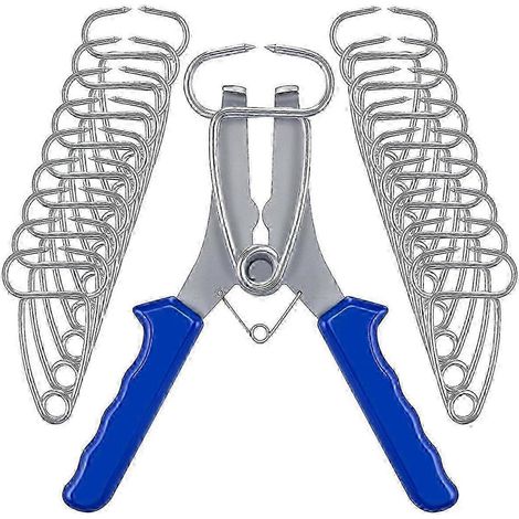 Kit de 20 pinces à onglet à ressort pour coupes d'onglet (26-27 pouces) (1/5)