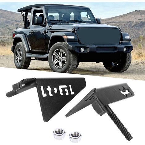 Repose-pieds extérieurs, charnière de porte, repose-pieds, pédale de remplacement, compatibles avec Jeep Wrangler JL 2018+ (1/5)