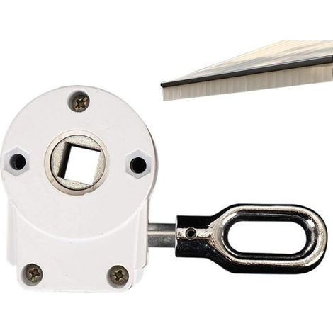 Auvents extérieurs, kit de 2 composants avec entraînement par vis sans fin - accessoires pour parasol portable et store enrouleur (1/5)