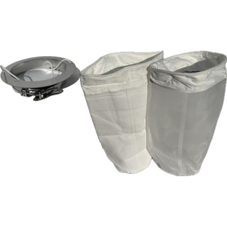 2 poches facile à nettoyer + 1 bague Inox compatible DESJOYAUX (1/4)