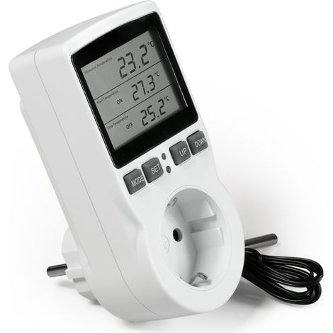 MCPOWER Thermostat de prise TCU-441