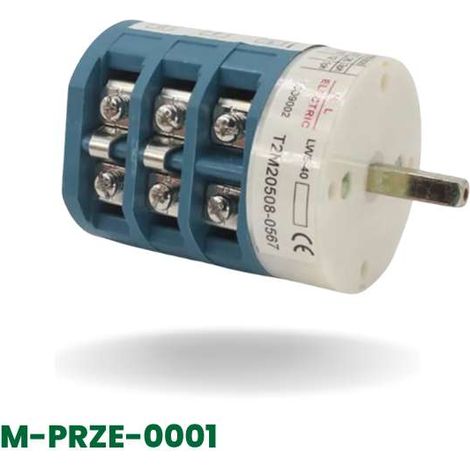 Commutateur rotatif (380 V / 18 kW / 40 A / triphasé) - Démonte-pneus à 1 vitesse (1/5)