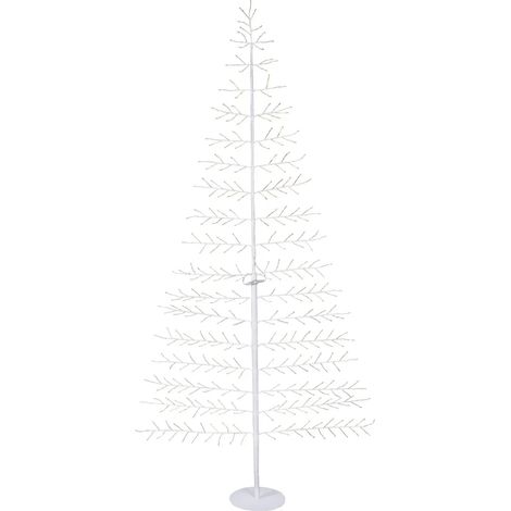 Kegelbaum 210 cm 348 MicroLED warmweiß FlashLED IP44 (1/4)