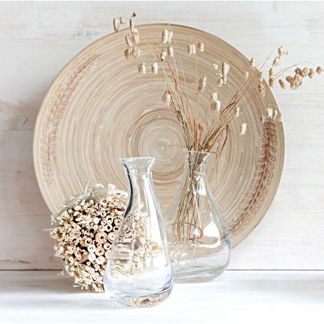 Tableau sur toile vase avec épille 30x30 cm - Impression sur Toile Murale Décorative - Image imprimée en HD sur Toile - Toile sur Châssis en Bois FSC - Fabriqué en France