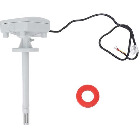 Capteur Transmetteur de Température et d'humidité, Capteur Analogique de Type Conduit d'air Mural à Sortie RS485 étanche Ip67 avec Sonde Haute sensibilité, Structure Enfichable (1/5)