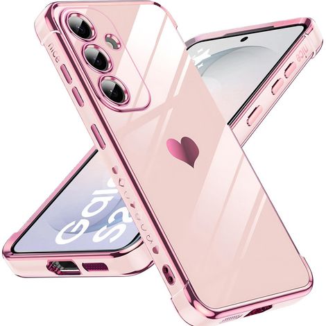 Étui pour Samsung Galaxy S26 Plus, Electro Heart, rose doré (1/5)