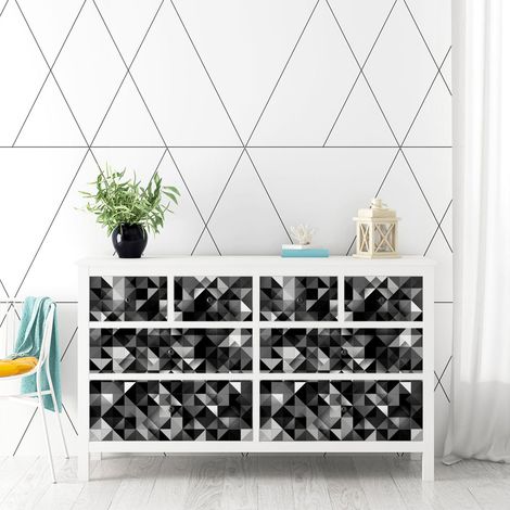Sticker meuble scandinave douce nuit 30 x 30 cm (1/5)