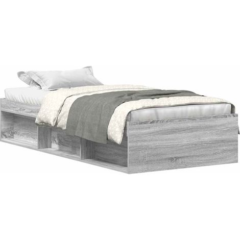 Maison Exclusive - Giroletto senza Materasso Rovere Sonoma 90x190 cm