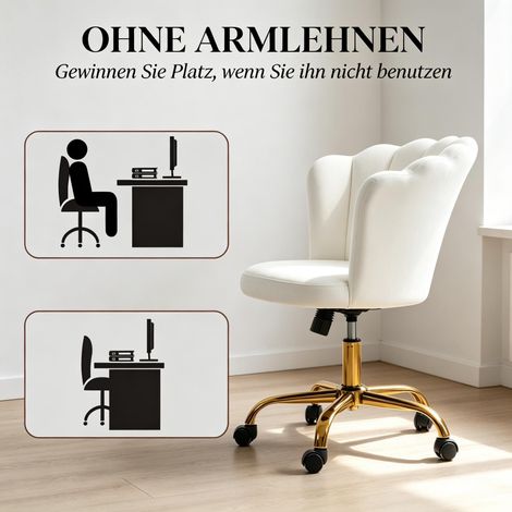 Sillón de barbero de altura regulable con respaldo en forma de flor y tapizado de terciopelo suave (solo incluye 1 sillón de barbero). (1/5)
