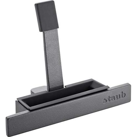 Supporto per coperchio Staub nero in ghisa 22-33 cm (1/3)