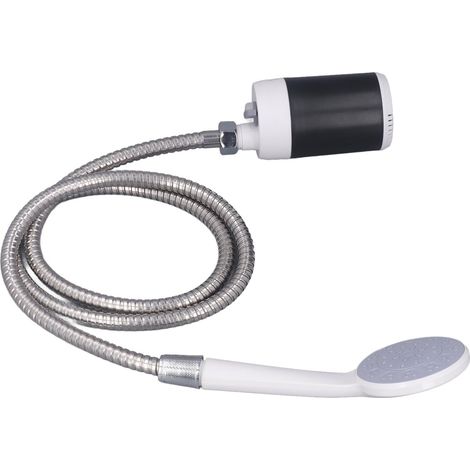 Douche de camping pour bébé avec pompe, ensemble de douche mobile rechargeable, facile à contrôler et portable pour l'extérieur (1/5)