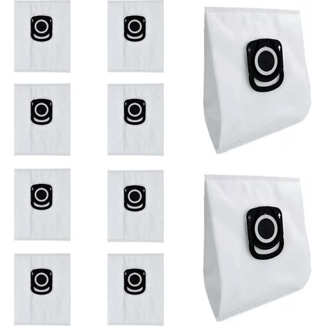 Lot de 10 Sacs d'Aspirateur pour Rowenta Silence Force Hygiène+ ZR200520 ZR200720 ZR200920, Pour Rowenta Compact Power, X-Trem Power et Silence Force (RO64xx RO63xx RO68xx RO39xx) (1/5)
