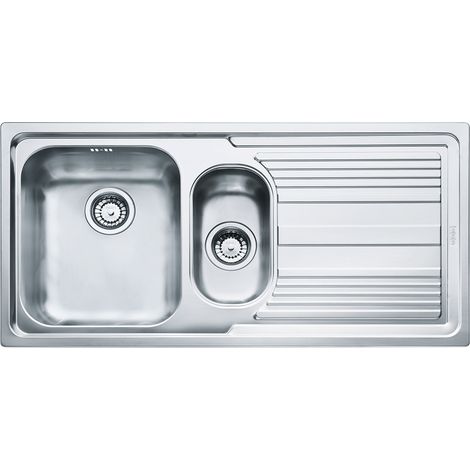 Franke LLL 651. Tipo di lavello: Lavello montato su piano, Forma del lavandino: Rettangolare, Materiale del lavandino: Acciaio inox. Larghezza: 500 mm, Profondità: 1000 mm, Larghezza... - 101.0086.252 (1/2)