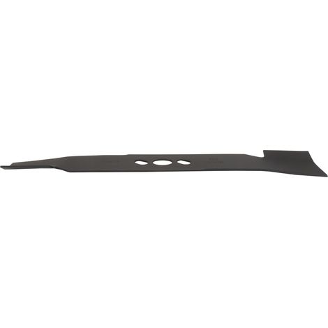 Lame adaptable pour tondeuse SCHEPPACH MP99-42 MS139-42 – Longueur 420mm – Alésage oblong 24,5 x 18,5mm – Remplace 7911200602