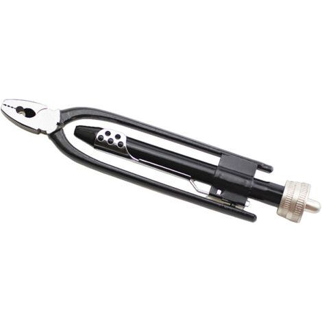 Pince à Torsader les Fils de 6 pouces, Pince a Rivet, Torsade de Fil de Sécurité en Acier à Haute Teneur en Carbone avec Ressort de Rappel et Mâchoires de Verrouillage (1/5)