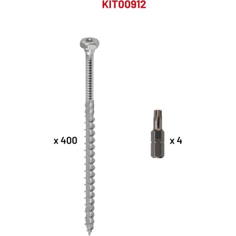 400 VBHT 8,0 x 40 + 4 emb TX40 (1/5)