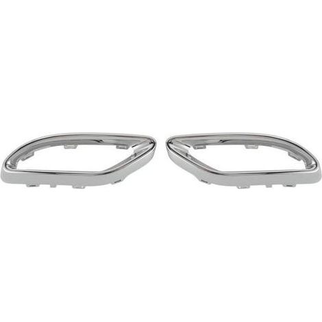 Auspuffblenden aus glänzendem Chrom, Ersatzteil für Mercedes-Benz ABCE GLC CLS Klasse W177 W247 W205 W213 X253 C257 (1/5)