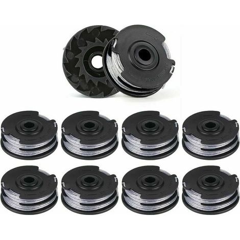 F016800351 Pack de 10 bobinas de recambio de hilo para desbrozadora de doble hilo de 6 m x 1,6 mm para Bosch ART 30-36 LI, ART 30, ART 27 y ART 24 (1/4)